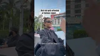 European man misunderstanding American rapper😅