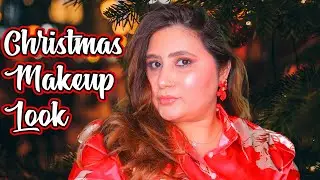 Glam Holiday/Christmas Party Makeup Look...Trying More New Makeup l Sharo Khan