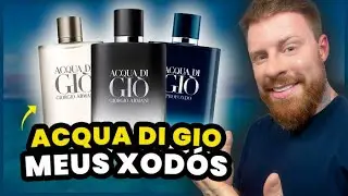 Meus 4 MELHORES PERFUMES da Linha ACQUA DI GIO atualmente | Perfumes Importados Masculinos