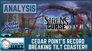 Cedar Point's Record-Breaking 2025 Coaster | Sirens Curse Analysis