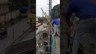 Slab casting at gelapukhri road