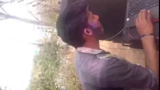 PV holi fun at kkg with friends