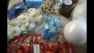 Материалы для рукоделия/Большая покупка/Shopping For Kanzashi