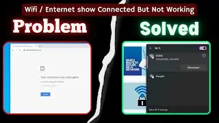 how to fix ' Wifi' Connected but not Working internet