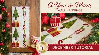 How to Make a Pieced Tree and a Pieced Gift Block | a Shabby Fabrics Tutorial