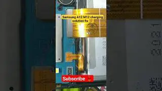 Samsung galaxy A12 M12 charging problem solution 💯🔥