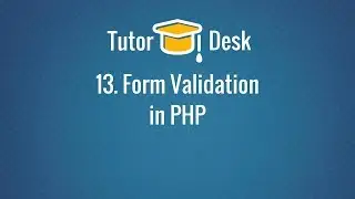 Form Validation in PHP