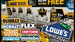 LABOR DAY WEEKEND SALES AT LOWE'S