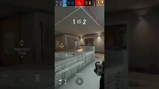 Easiest 1v2 ever 🥱 (Rainbow Six Siege)