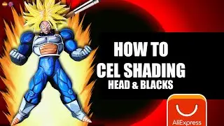 Course how to paint cel shading figures / Anime style - Super Trunks Dragon Ball Z - Episode Final 3