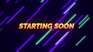 [Preview] Neon Lines | Animated Stream Screen (P2U)
