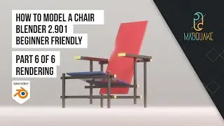 Beginner Friendly | How to Model a Design Chair | Blender 2.901 | Part 6