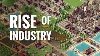 Построил Ж/Д терминал & Rise of Industry #3