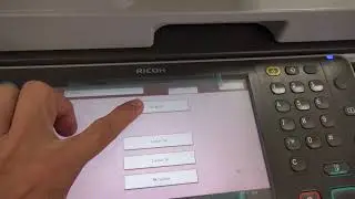 Reset SC555-00 error | Ricoh Aficio MP 6002sp 