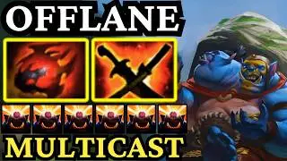 🔥 Dumb Luck INNATE OGRE MAGI Offlane — Multicast Luck 🔥 Dota 2 Offlane