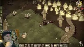 Let's Play Don't Starve 483 Hounds x4 + Camp Fix & Farming