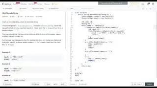 Leetcode 394: Decode String (Java)