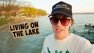 Surfing in 40° Lake Water