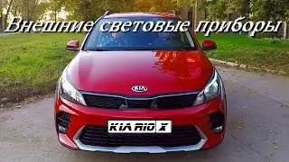 We study and repeat the inclusion of external lighting devices on the Kia Rio X (2021)