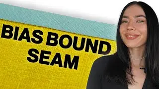 How To Sew A Bias Bound Seam | Julianna Zinchenko's Sewing School #sewing #sewingtutorial