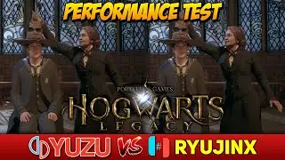 Yuzu vs Ryujinx - Hogwarts Legacy - Performance Test