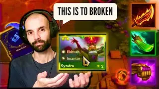 THIS COMP DOMINATED THIS META! Syndra 3* - TFT - SET 12