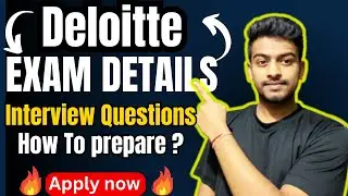 How To Prepare For Deloitte Exam | Interview | Coding | Online Assessment | Syllabus 2024