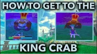 [ALPHA]HOW TO GET TO THE KING CRAB!!|FIGHTING THE KING CRAB!!!|ROBLOX WORLD // ZERO