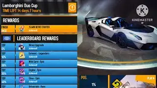 Asphalt 8, Lamborghini Duo Cup || Lamborghini SC20 00:57:733 (Top 1%)