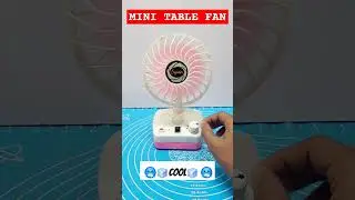 Super Cool Mini Table Fan 😎