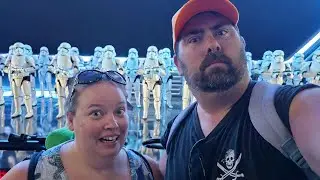 Our CRAZY TRIP To Disney's HOLLYWOOD Studios!!! - New ALDERAAN Milkshake & Eating SOME Great Food!