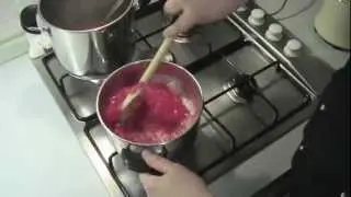 Risotto alle barbabietole e crema al formaggio