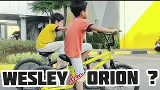 Gowes Santai ala Wesley dan Orion