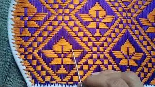 Punjabi Pakhi Design, Manja Khatia Chaarpai Handfan Pankhi Pankha Design @JyotpalkaurJoga