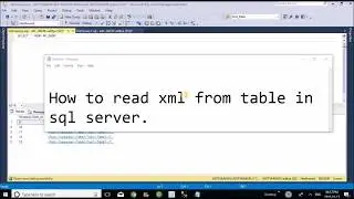 read xml from table in sql server with cross apply