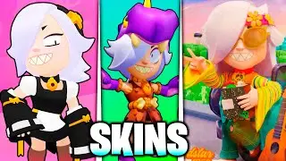 Las MEJORES SKINS de COLETTE del SUPERCELL MAKE | BRAWL STARS