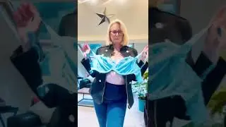 A cheeky clip of Blue big cup bras … what a selection
