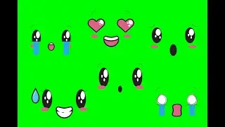 Gacha FACE  1 Green Screen effects