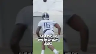 Are you Buying the Treylon Burks Hype? #Titans #NFL #shorts