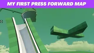 My first press forward track in Trackmania.