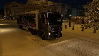 ETS2 From Finland to Winterland.