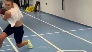 The Friday Workout 🔥🔥#nataliavikhlyantseva  #betterbodies #karmanithandi #geniebouchard #dalmagalfi