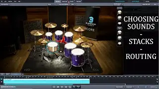 Superior Drummer 3 and Reaper Mix Setup - Sounds and Routing
