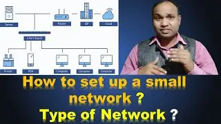 How do you set up a small network? || कंप्यूटर नेटवर्क किसे कहते हैं? यह कितने प्रकार के होते हैं ?