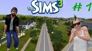 The Sims 3 Xbox 360 Playthrough Part 1 - Perverted Old Man