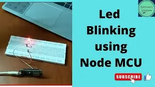 LED blinking using NodeMcu