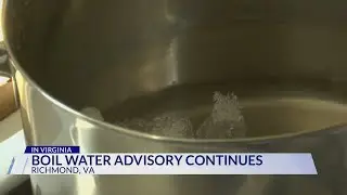 Boil water advisory remains in place across Richmond