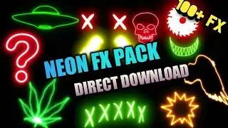 Neon Effect Pack | Neon Effect Black Screen | Neon Effect Black Screen Download