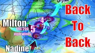 WARNING! Back To Back Major Hurricanes Possible!