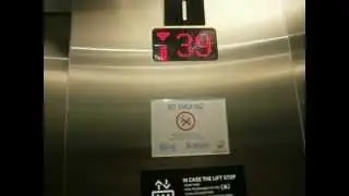 APL Tower, Jakarta: High Speed Schindler Miconic Elevator (27 - 46, Retake 1)